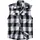 Brandit Brandit Checkshirt Sleeveless Sale weiß/schwarz Größe M