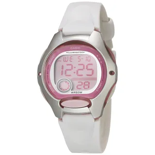 Casio LW-200-7AV Digitaluhr für Damen, Weiß, Kunststoff, Weiß, Einheitsgröße