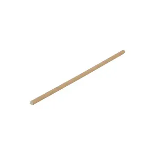 Greenbox Trinkhalme Papier, 20 cm, Ø 0,6 cm, Nachhaltige Strohhalme aus Papier für gekühlte Getränke, 1 Packung = 250 Stück, Farbe: braun