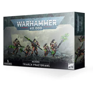 Games Workshop Warhammer 40K (40.000): Necrons - Triarch Praetorians, Grau