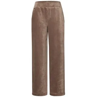 STREET ONE Cordhose Straight Leg Silk Braun 36