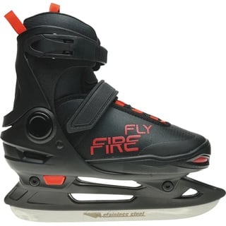 Firefly Alpha Soft III Eishockeyschuhe, Black/Red, 33