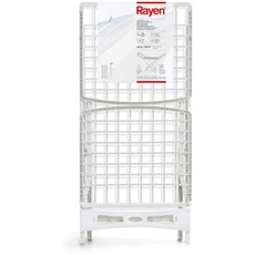 Rayen | Wäscheständer mit Anti-Rutsch-System und Beinarretierung | XXL-Riegel | Garderobe für drinnen und draußen mit 20 m Verlegefläche | Wäscheständer aus Harz