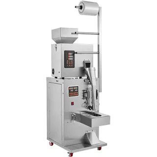 Vevor Automatische Partikelverpackungsmaschine, 0,002–0,22 lbs/1–100 g, multifunktionale Beutel-Pulverbeutel-Beschwerungs-Füllverpackungsmaschine, Pulverfüllmaschine für Tee, Samen, Körner, Mehl, Bohn