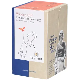 Sonnentor Frei von der Leber weg Tee Wieder gut! Teebeutel 18 x 1,5 g