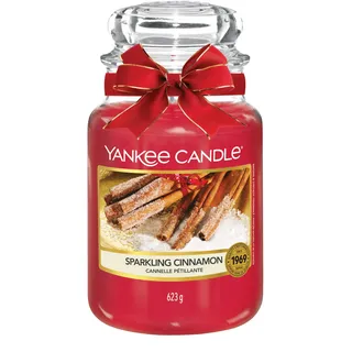 Yankee Candle Sparkling Cinnamon große Kerze 623 g 