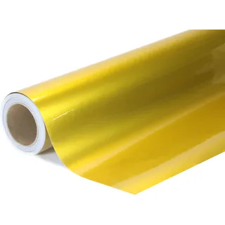 Glänzend metall gold wrapfolie 152x1500cm - innen/außen