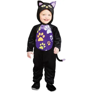 (PKT) (PDBCAT18) Child Girls Lil' Kitty Cutie Cat Costume (6-12m)
