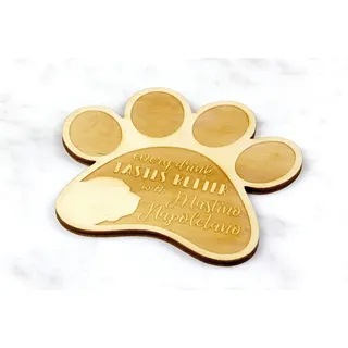 Mastino Napoletano, Neapolitanischer Mastiff - Tasse Untersetzer, graviert Untersetzer mit Hund, Geschenk für Hundeliebhaber von Art-Dog Marke