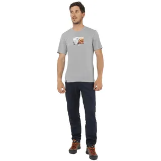 Salewa Pure Design Dry T-Shirt Men, Alloy, M