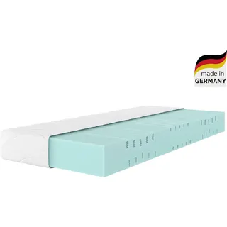 Älgdröm Hybridschaum-Matratze »Tornby, 90x200 cm, 140x200 cm & weitere Größen« 21 cm hoch Raumgewicht: 39 kg/m3 1 Stk. tlg. Wendematratzen H2+3/H3+4/H4+5, ergonomisch, atmungsaktiv, weiß