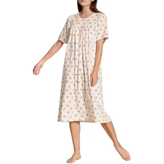 Calida Damen, Nachthemd, aus der Serie Soft Cotton, in Cold Rose, Pyjama, aus 100% Baumwolle