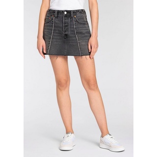 Levi's Levi's® Jeansrock »Jeansrock Recraft Ted Icon Skirt«, grau