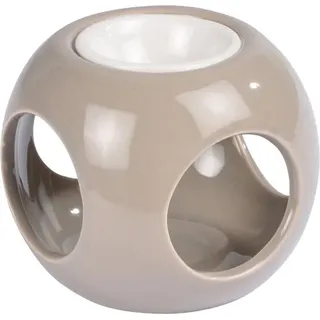 Duftlampe aus Keramik, Würfelform, H. 6 cm