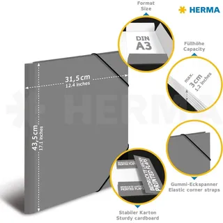 Herma Zeichenmappe Sandkastenfreunde DIN A3 Sandkastenfreunde