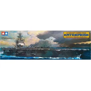 TAMIYA 300078007 - Flugzeugträger US CVN-65 Enterprise mehrfarbig 1:350