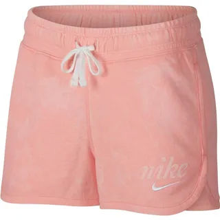 Nike Damen Shorts Sportswear, Bleached Coral/Summit White/Summit White, XS, BQ8027-697