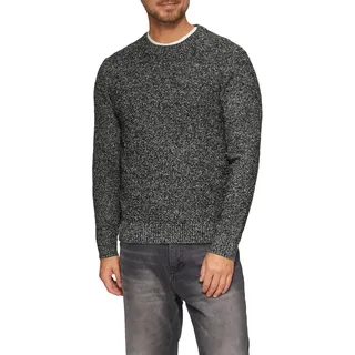 s.Oliver Grobstrickpullover in Melange-Optik
