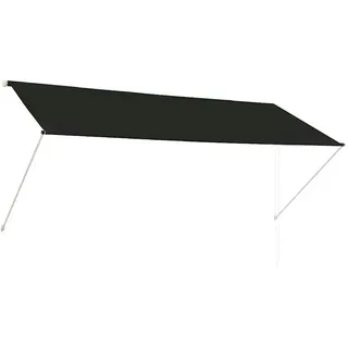 vidaXL Einziehbare Markise 300 x 150 cm anthrazit