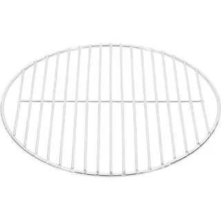 vidaXL Grillrost Rund Ø34,5 cm 304 Edelstahl - Silber