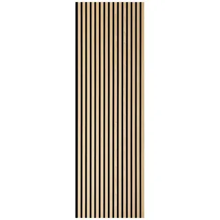sonido Akustikpaneel Eiche hell 2 St. 56 x 244 x 1,8 cm