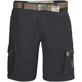 G.I.G.A. DX Herren Casual Bermudas mit Gürtel/Kurze Hose - GS 38 MN BRMDS, anthrazit, 54, 38202-000