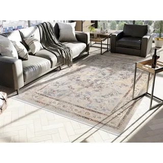 OCI DIE TEPPICHMARKE »MYSTIC LIMITED« rechteckig 7 mm Höhe florale Muster in 3D-Optik, maschinell gewebt, Viskose,