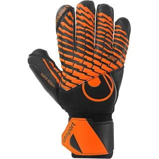 Uhlsport FM Super Resist+ HN Schwarz/Fluor Orange 3,5