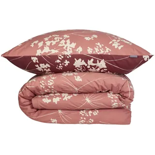 SCHIESSER Alyssa Floral Altrosa 135 x 200 cm + 80 x 80 cm