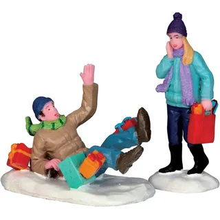 Lemax Shopping Date, Set of 2 mehrfarbig 0,10 m x 0,04 m x 0,78 m