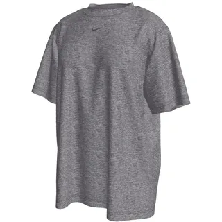 Nike Damen T-Shirt Sportswear Essential FD4149-063 S - Dk Grey Heather/Black - S