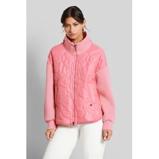 Blouson BUGATTI, Damen, Gr. 44, rosa (rose), 80% Viskose, 12% Polyamid, 8% Elasthan, regular fit, normaler Saum, Jacken Blouson, aus hochwertiger Füllfaser