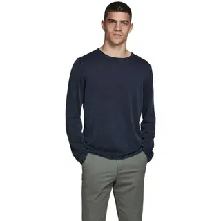 Jack & Jones Leo Knit Pullover - Navy Blazer - 2XL