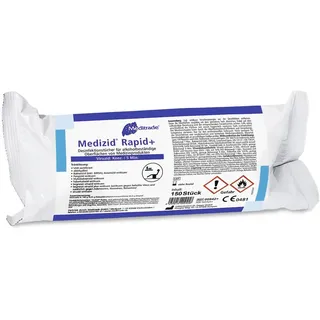 Meditrade Meditrade® Desinfektionstücher Medizid® Rapid 1-lagig weiß, 150 Tücher