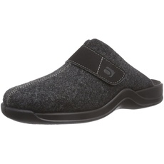 Bild 2738 Vaasa-H Herren Schuhe Hausschuhe Pantoffeln, Größe:42 EU, Farbe:Grau