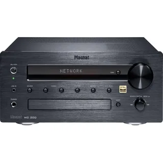 Magnat MC 200 (CD-Netzwerk Receiver), Stereoverstärker, schwarz