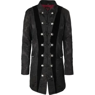 Azzazzinz Mantel – Klassischer Mantel aus Brokat 3XL