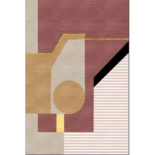 MANI TEXTILE - Burano Teppich, Rosa, Maße: 80 x 150 cm