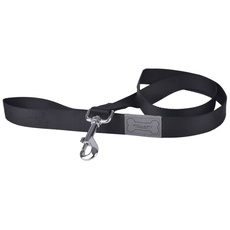 Wouapy Leine Basic Line, Leine für Hunde von 40 mm x 50 cm schwarz