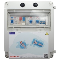 Swimhome Schalttafel für Schwimmbad Kontaktmotor Fernbedienung geeignet für Chlorgerät mit 12 V DC Stromversorgung