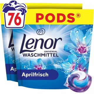 Lenor Waschkapseln Waschmittel-Pods Caps 76 WL