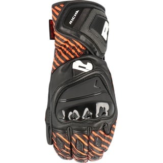 Richa Savage 3, Handschuhe - Schwarz/Neon-Orange - L