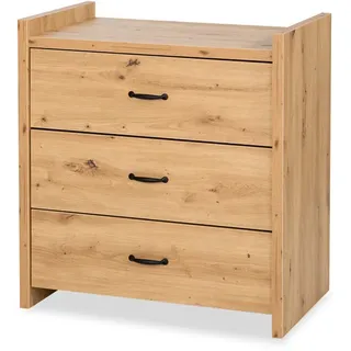 Kommode ALABANA - Eiche - Braun
