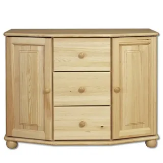 Kommode Sideboard Echtholz Neu Anrichte JVmoebel - Beige