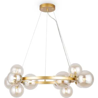 Hängelampe Gold Glas Kugeln Dallas Maytoni 11-flammig MOD545PL-11G - Gold