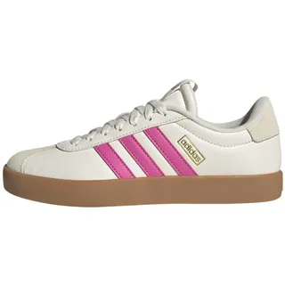 VL Court 3.0 Core White / Pulse Magenta / Gold Metallic 41 1/3