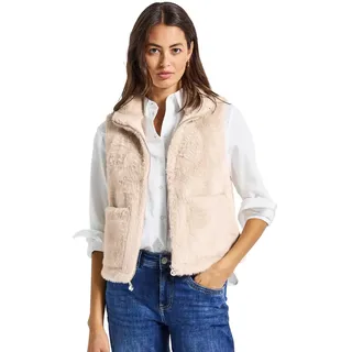 Street One Damen Softe Weste in Fell-Optik
