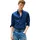 Herren Hemd Flex Poplin Solid Regular Fit Blau Aegean Sea L