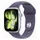Watch Series 11 GPS+Cellular 46 mm Aluminiumgehäuse silber Sportarmband lila S/M