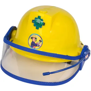 simba feuerwehrmann sam Feuerwehrspielzeug Feuerwehrmann Sam Helm mit Funktion, gelb, D:23 cm